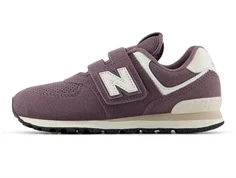 New Balance 574 sneaker dark ice wine/sea salt. Dvs lilla nuance. Til børn.